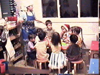 Детский сад МИР ребенка семейного типа по системе П.В. Тюленева, в обычной квартире 2003 г. 